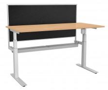 NPM1PWS1875 Rapid Paramount Electric Single Sided Desk 1800 X 750 With Screen